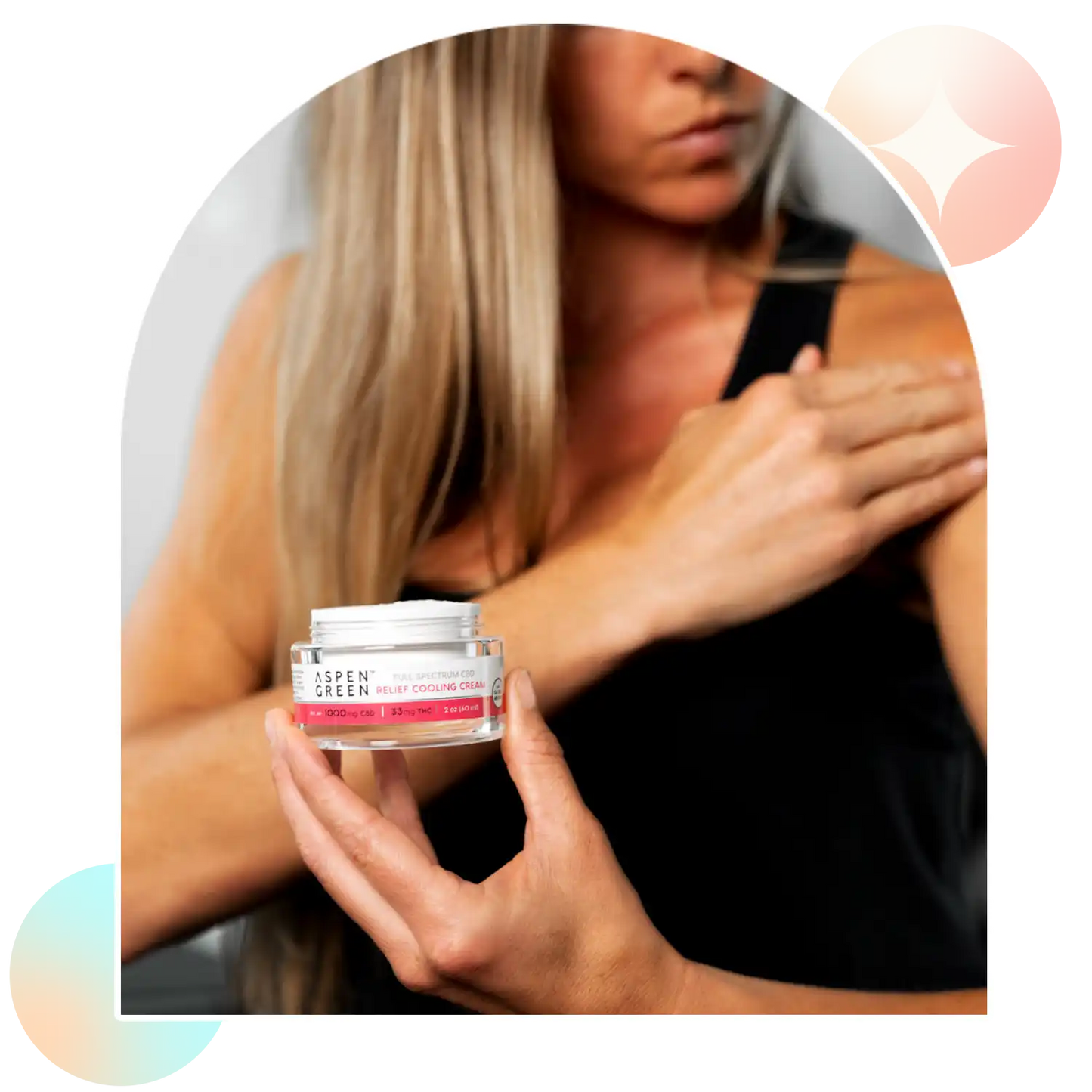 Aspen Green Relief Full Spectrum CBD Cooling Cream