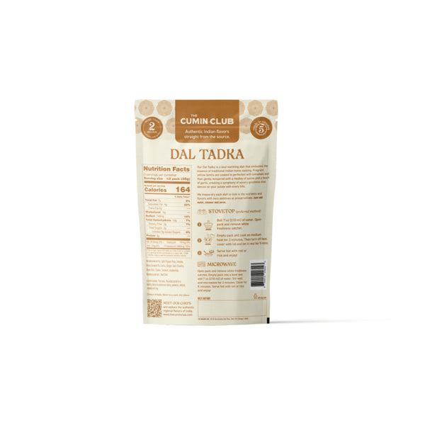 The Cumin Club - Dal Tadka