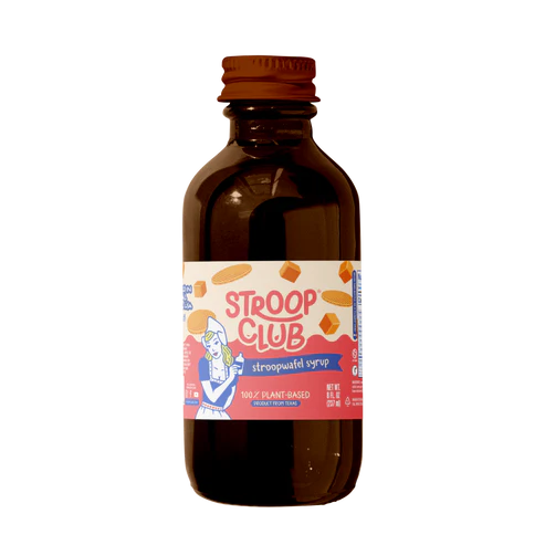 Stroop Club Stroopwafel Coffee & Cocktail Vegan Syrup