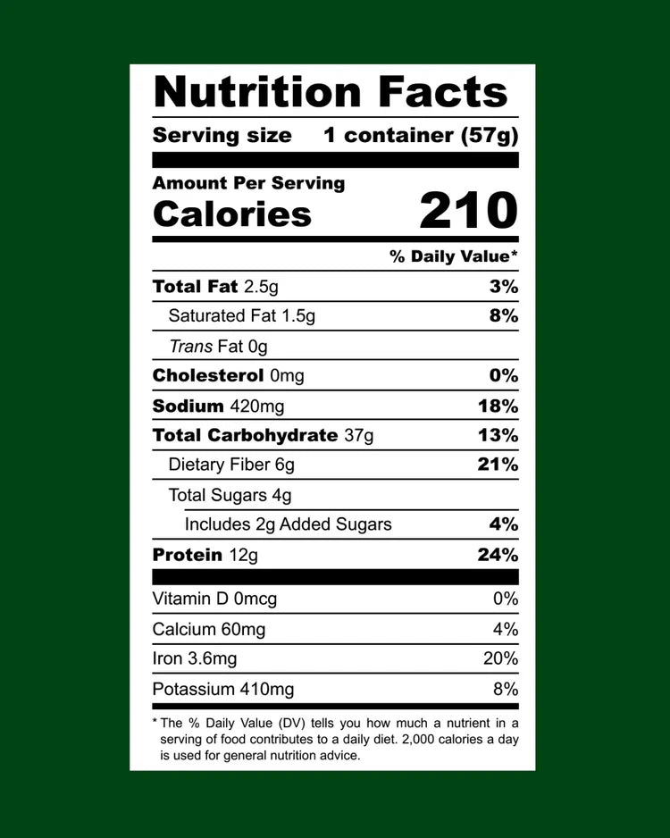 Lentiful Thai Coconut Curry Instant Lentils Cup (57 gm/ 2.01 oz)