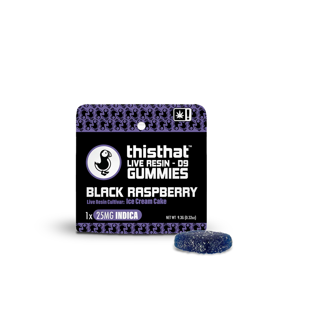 This That's Indica Live Resin D9 Gummies - 25mg