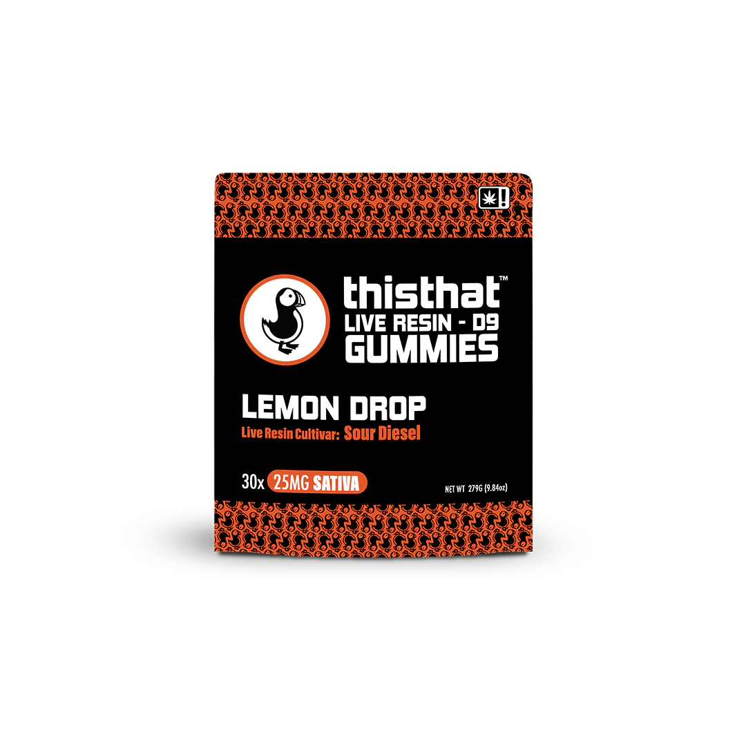 This That's Sativa Live Resin D9 Gummies - 25mg