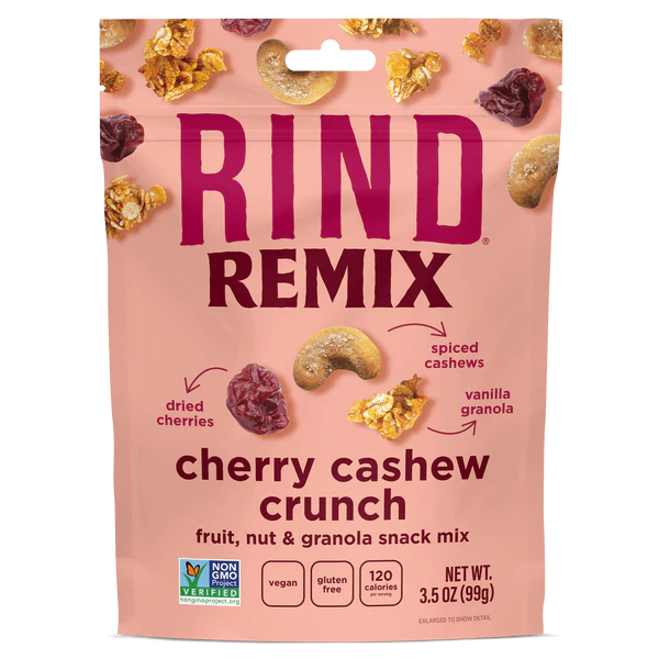 RIND’s Cashew Crunch Remix, Fruit & Nut Snack Mix