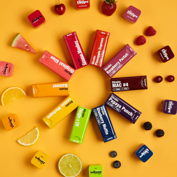 Drops Delta 9 Live Rosin 5mg/pc 20ct Gummies Now Available