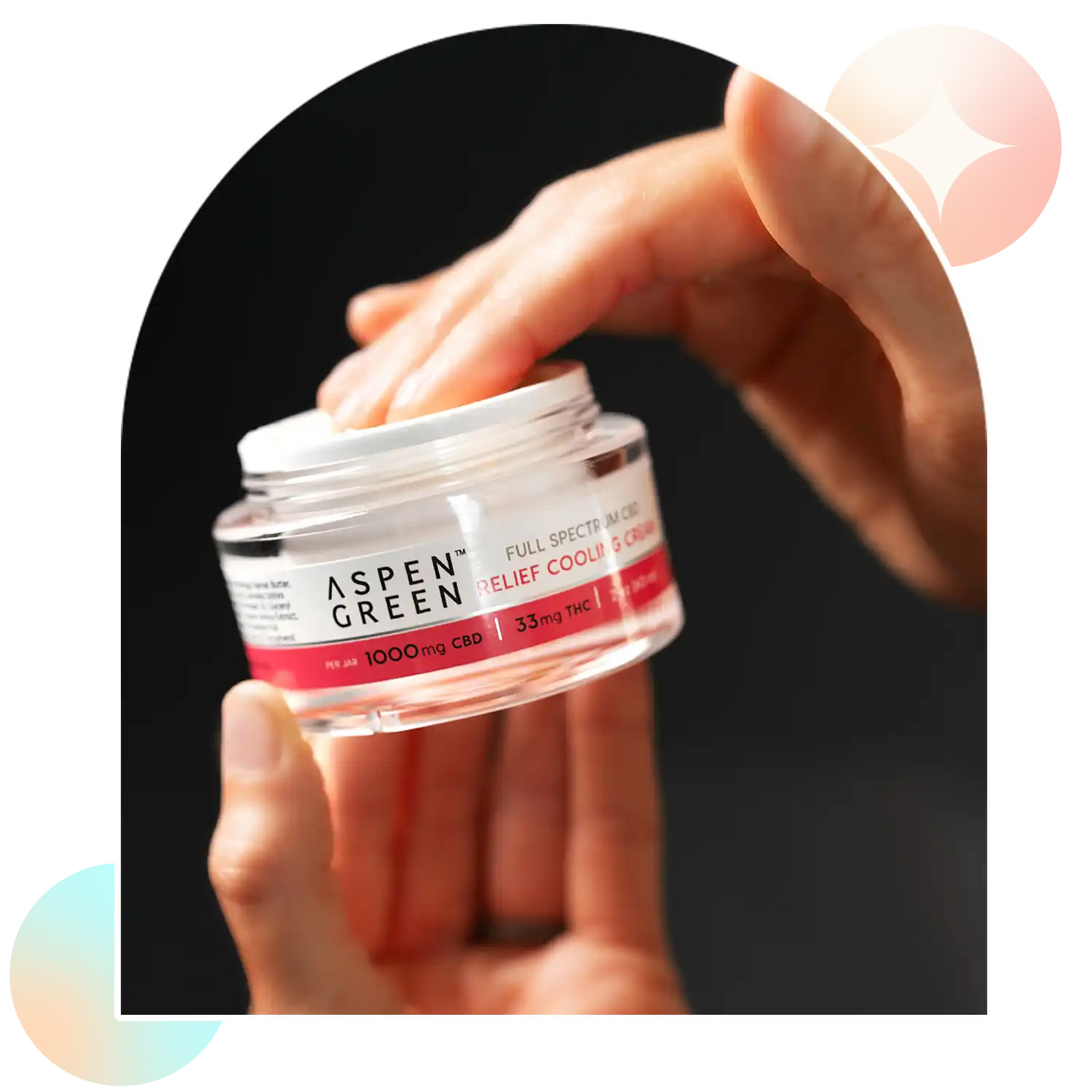Aspen Green Relief Full Spectrum CBD Cooling Cream