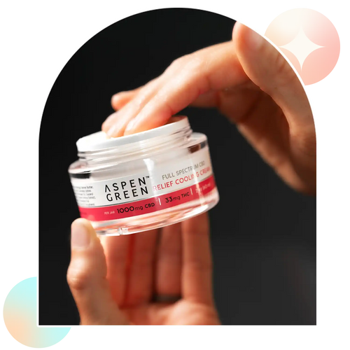 Aspen Green Relief Full Spectrum CBD Cooling Cream