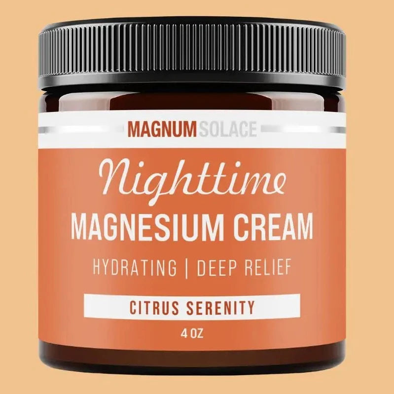 Magnum Solace Nighttime Magnesium Lotion with Arnica Citrus Serenity