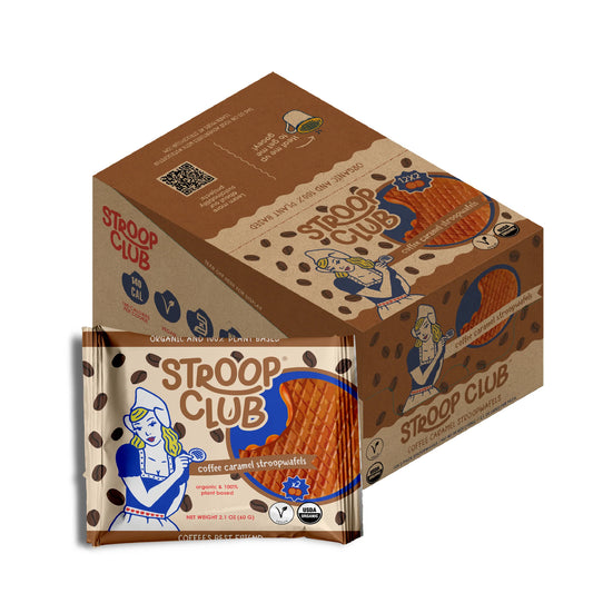Stroop Club Coffee Caramel Stroop Waffle 2-packs