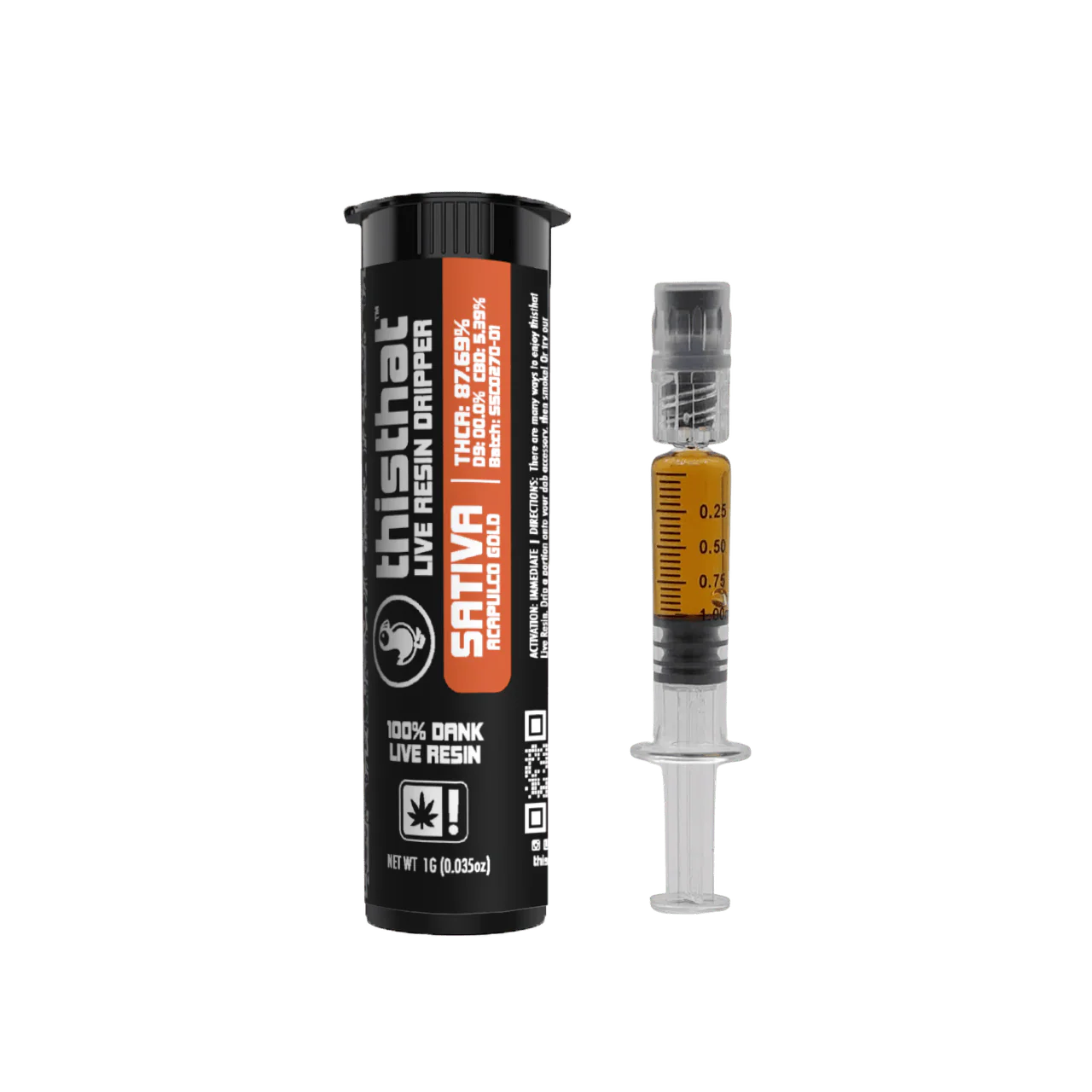 THCA Live Resin Dripper - 1G