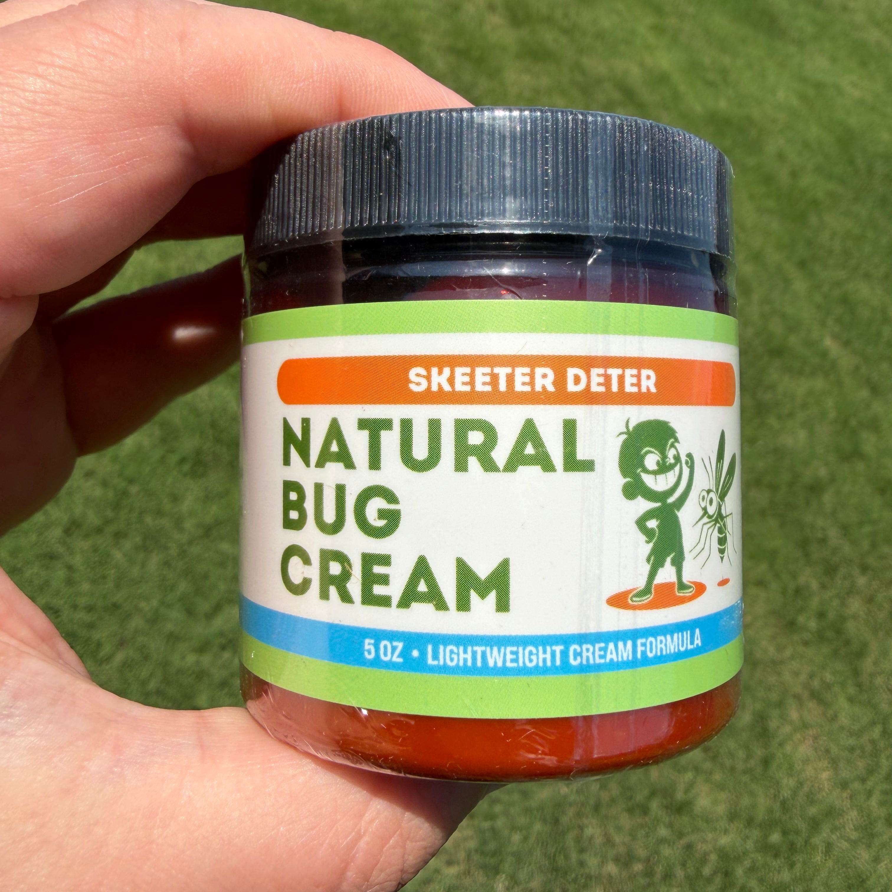 Skeeter Deter Natural Bug Cream 5oz Jar