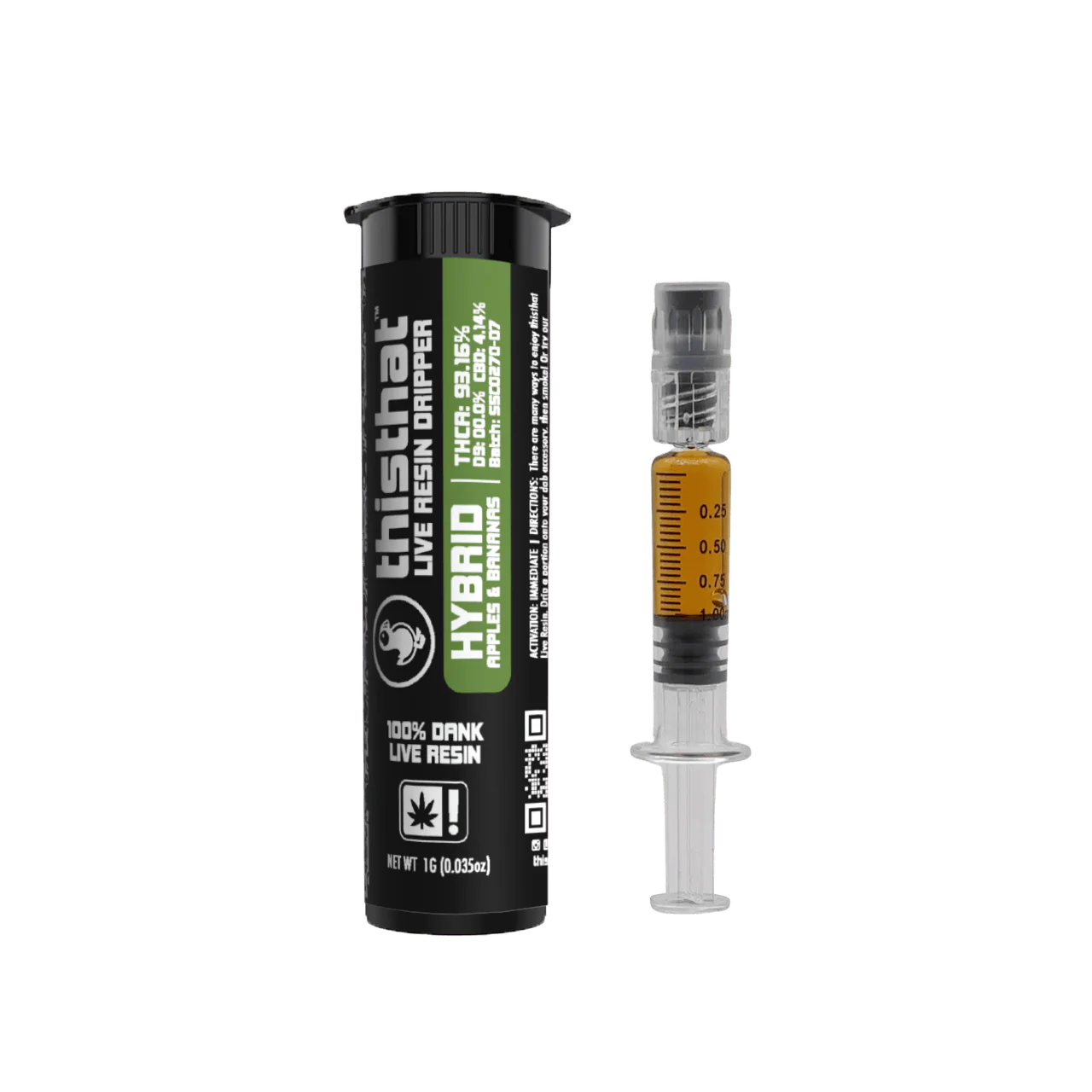 THCA Live Resin Dripper - 1G