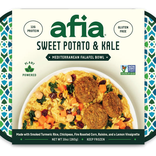 Afia Mediterranean Falafel Bowl - Sweet Potato & Kale