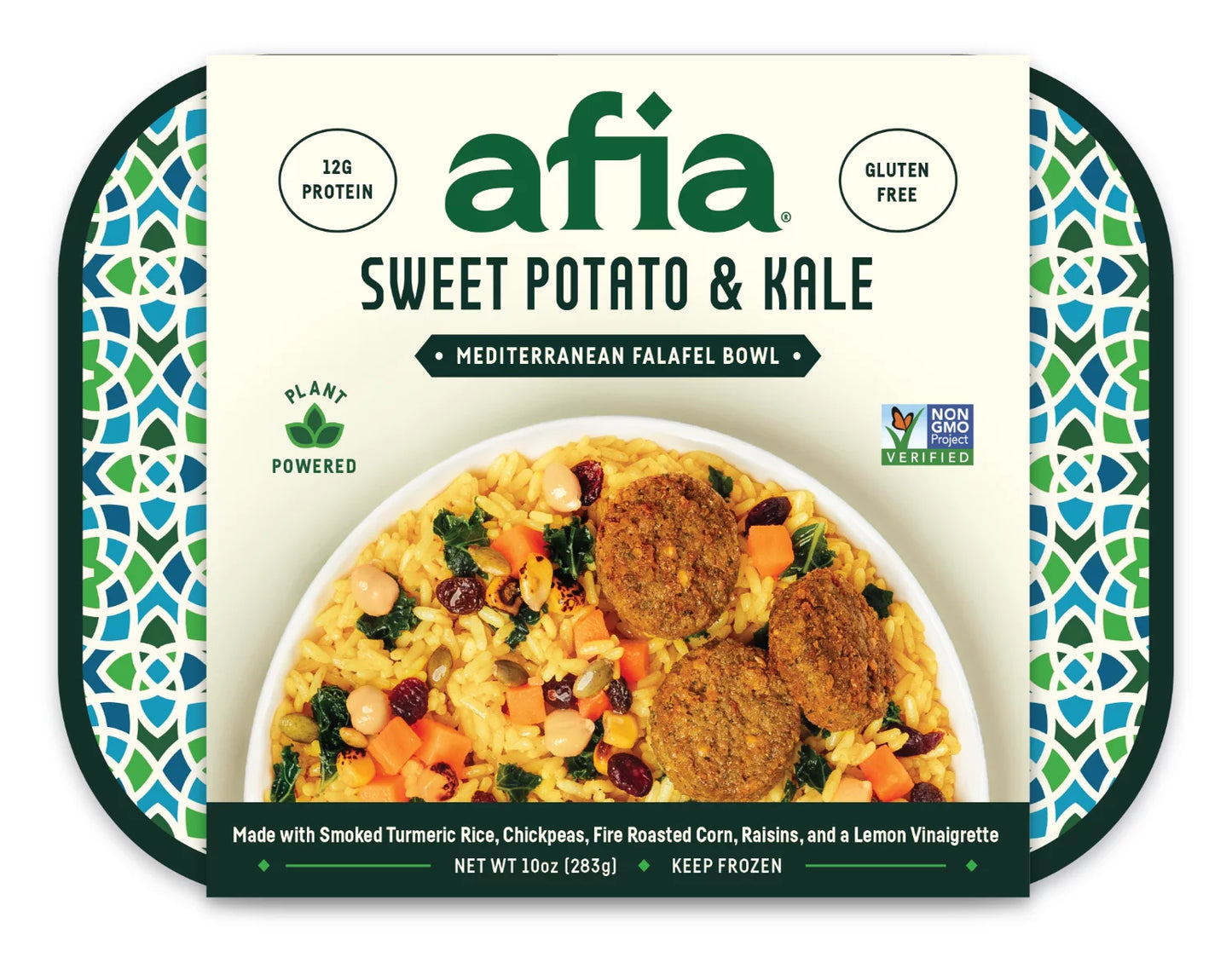 Afia Mediterranean Falafel Bowl - Sweet Potato & Kale