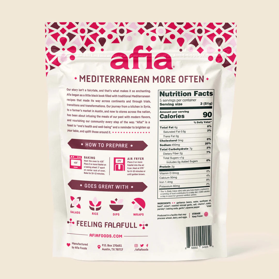 Afia Falafel - Garlic & Herb