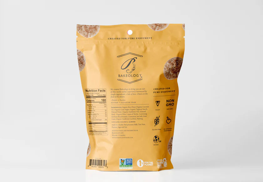 Bakeology - Mini Snickerdoodle Cookies (5 oz bag)