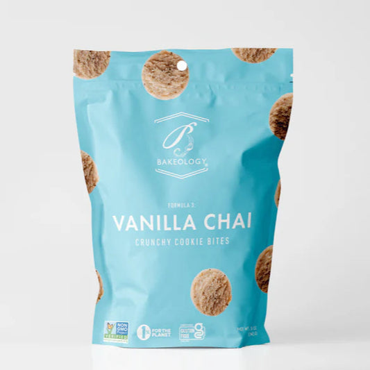 Bakeology - Mini Vanilla Chai Cookies (5 oz bag)