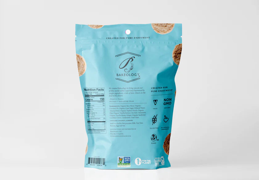 Bakeology - Mini Vanilla Chai Cookies (5 oz bag)