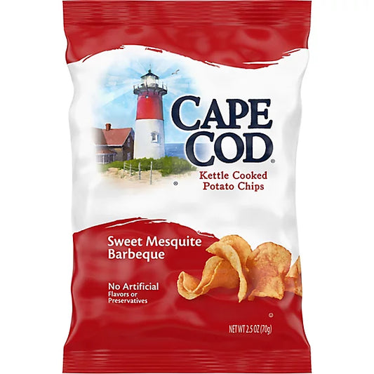 Cape Cod Sweet Mesquite Barbecue Chips - small 1 oz bag