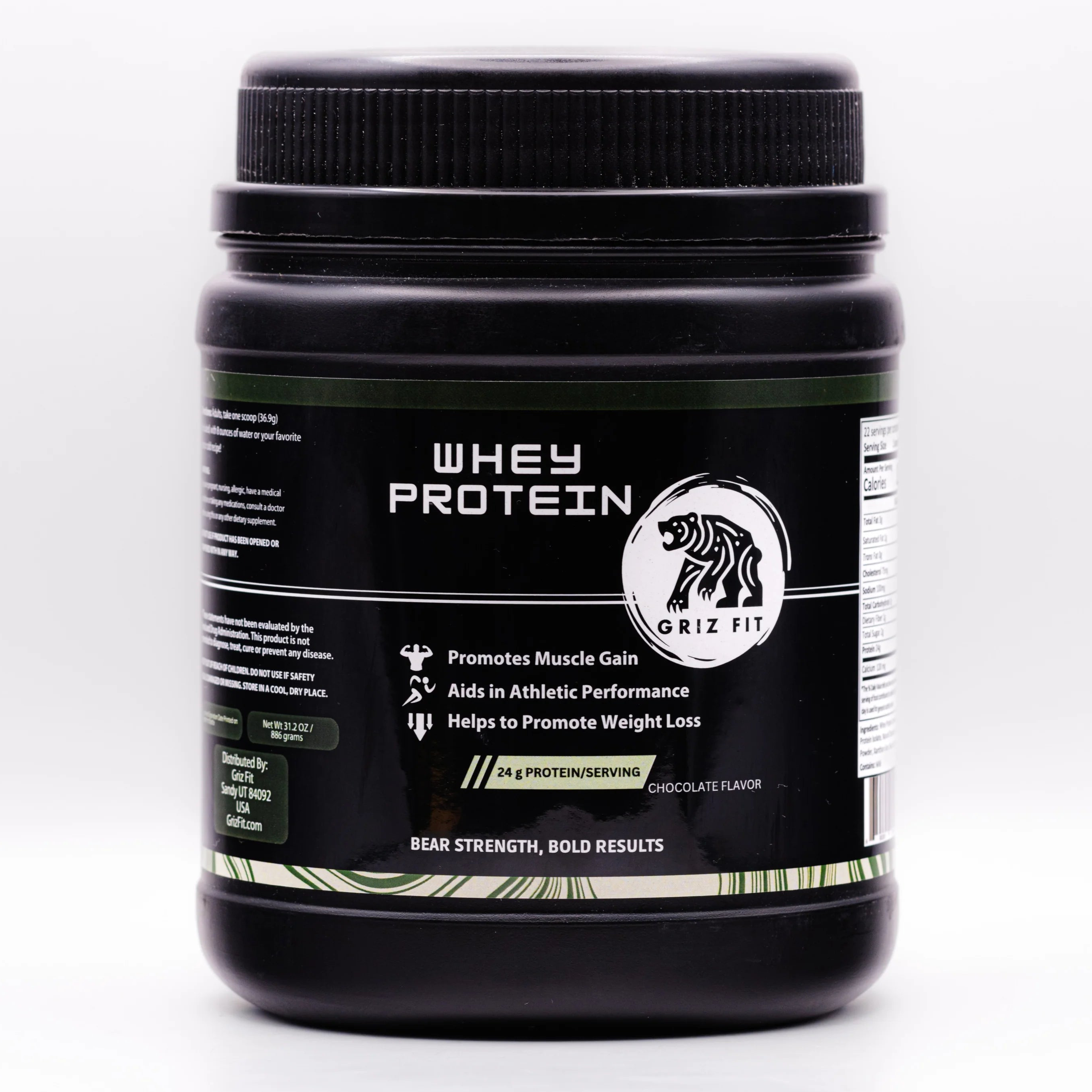 Griz Fit Whey Protein Powder Chocolate