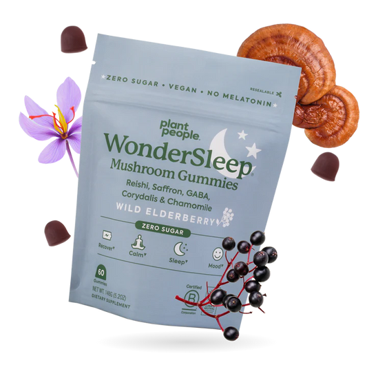 Plant People Wonder Sleep Wellness Mushroom Gummies