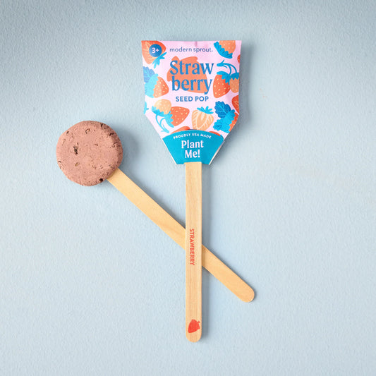 Modern Sprout Garden Seed Pop - Strawberry