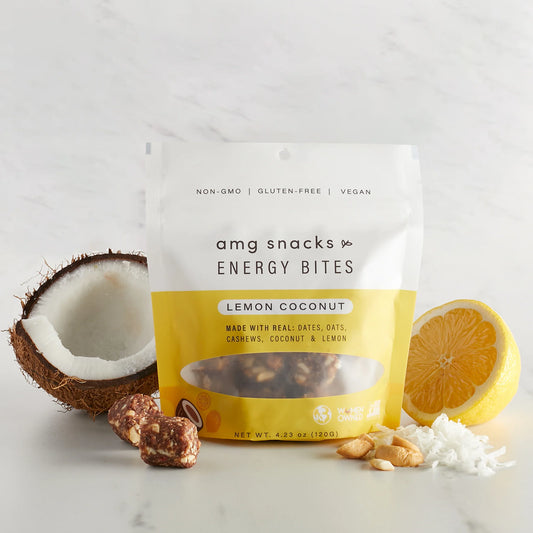 AMG snacks Energy Bites Lemon Coconut