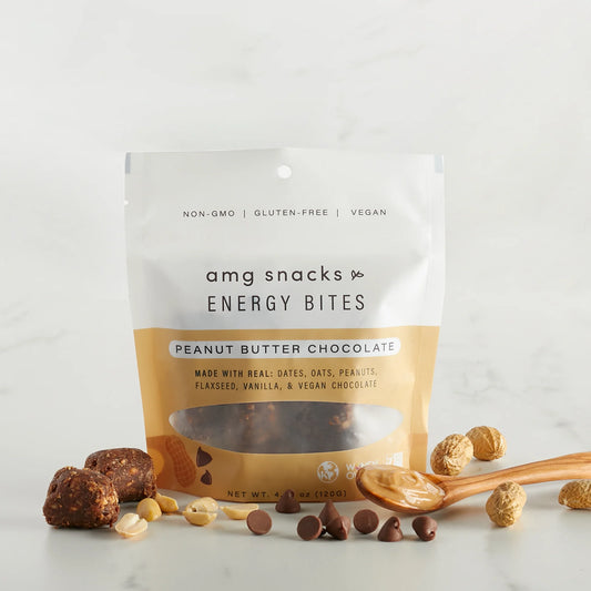 AMG snacks Energy Bites Peanut Butter Chocolate