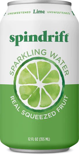 Spindrift Sparkling Water 12fl oz Can