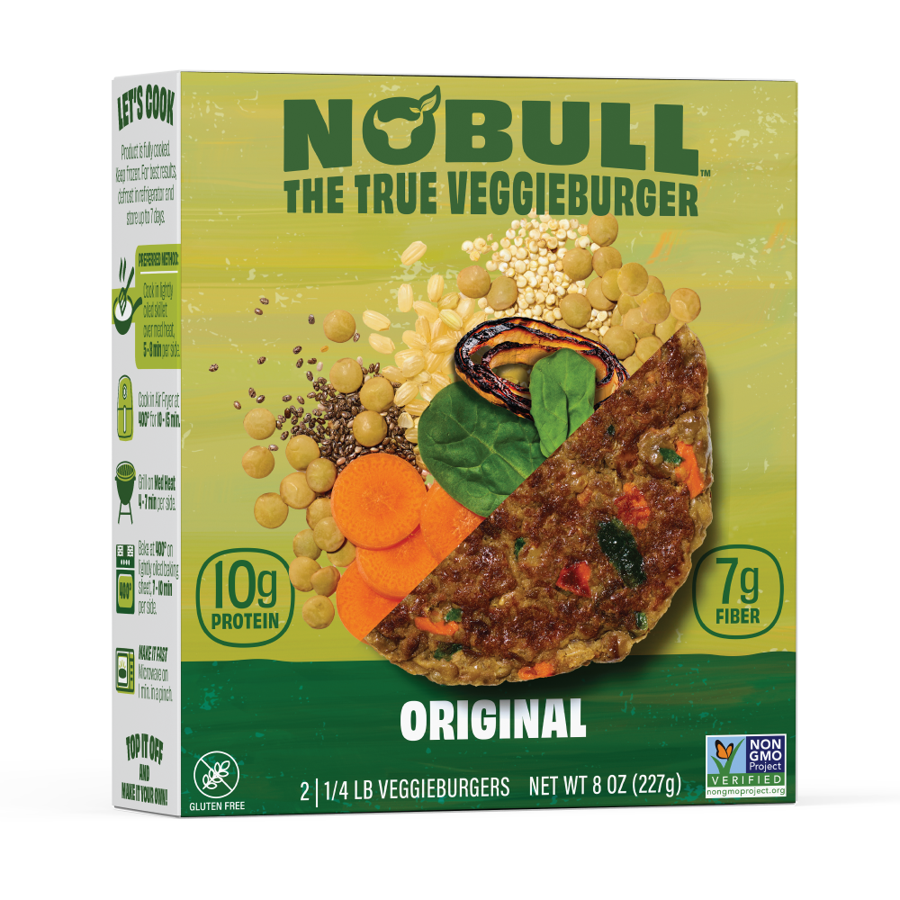 No Bull The True Veggie Burger