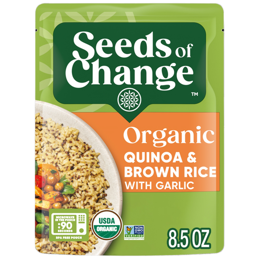 Seeds of Change Organic Quinoa & Brown Rice with Garlic