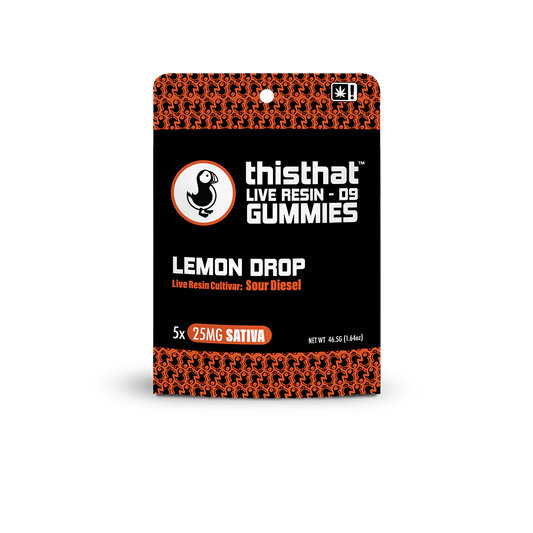 This That's Sativa Live Resin D9 Gummies - 25mg
