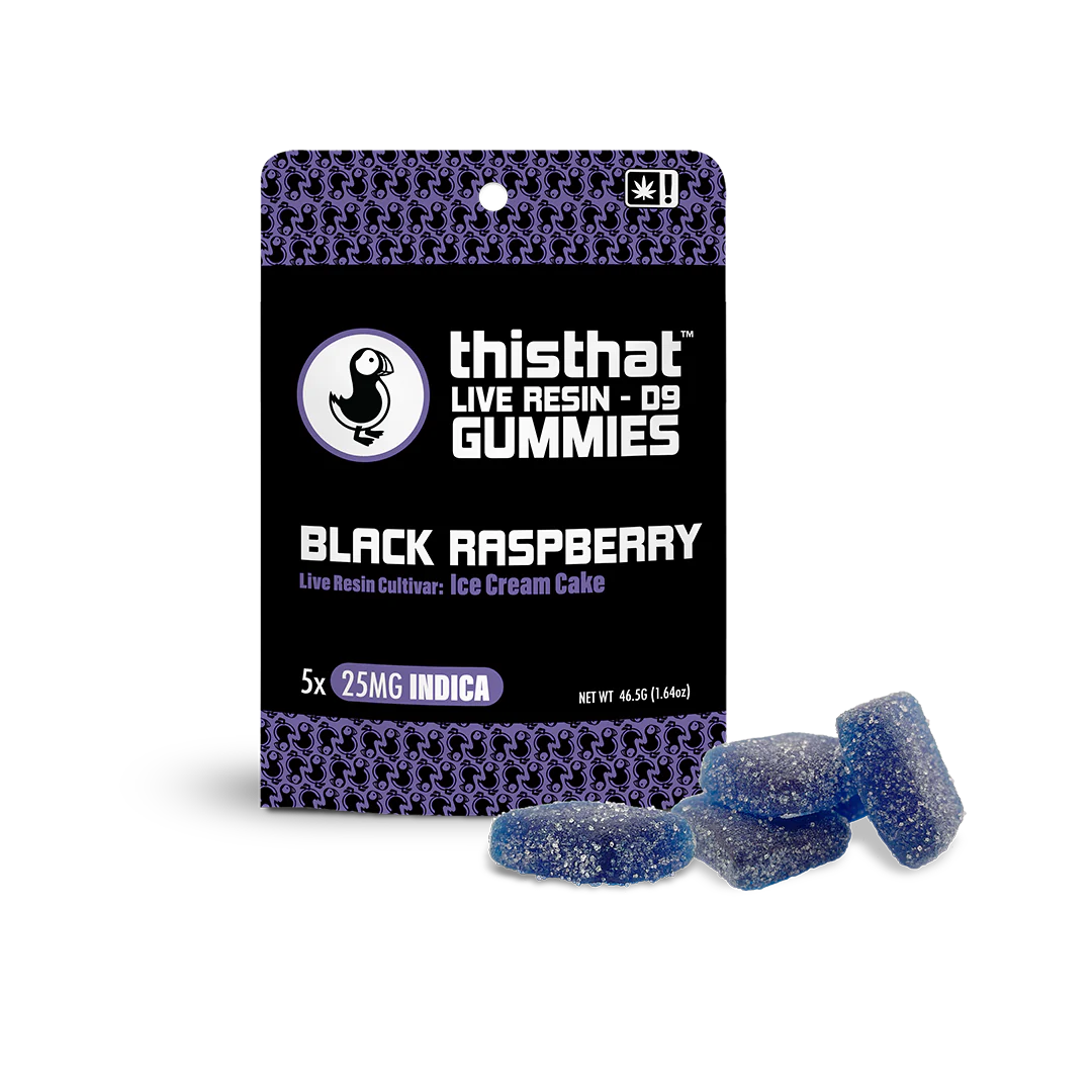 This That's Indica Live Resin D9 Gummies - 25mg