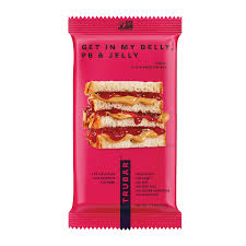 TRUBAR Get in My Belly, PB & Jelly protein bar - 12 g of protein