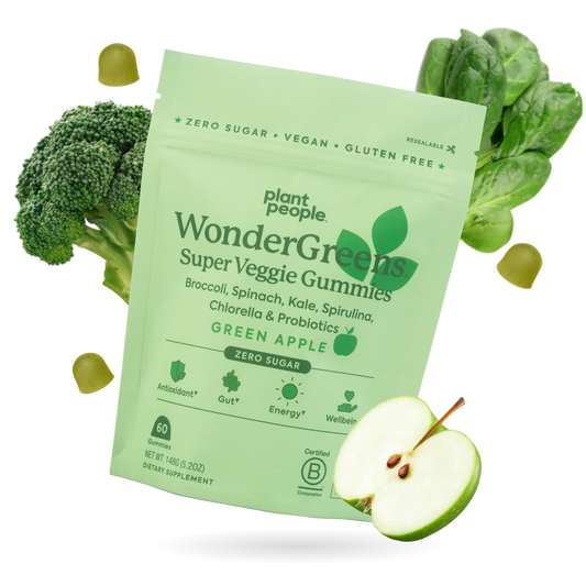 Plant People Grab-N-Go Size: Wonder Green Veggie Gummies