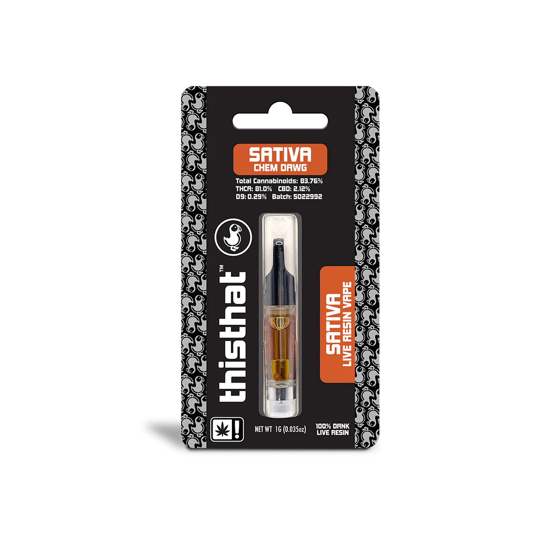 This That THCA Live Resin Cart - 1G