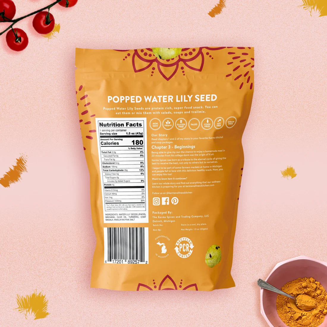 Karma Wellness Kitchen Popped Water Lily Seeds